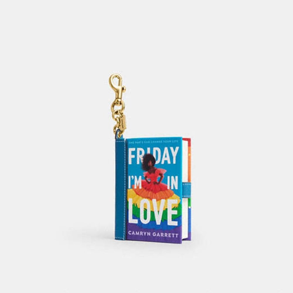 Friday I'm In Love By Camryn Garre Book Bag Charm - COACH - Picture 1 of 3